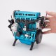 TECHING Upgraded L4 Full-Metal Inline-4 Engine Model Kit