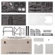 TOYAN X-POWER Sand Cruiser 1:8 4WD RC Crawler Kit