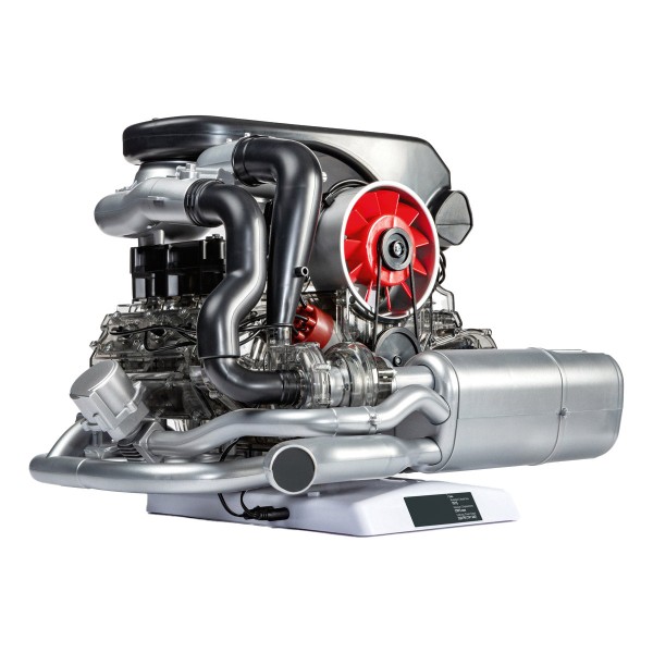 1:3 Motorized Boxer-Six Turbo Engine Model Kit 200+PCS