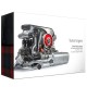 1:3 Motorized Boxer-Six Turbo Engine Model Kit 200+PCS