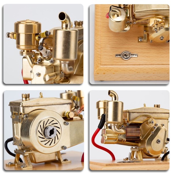 M21 1.9cc Horizontal Four-Stroke Gasoline Engine Model