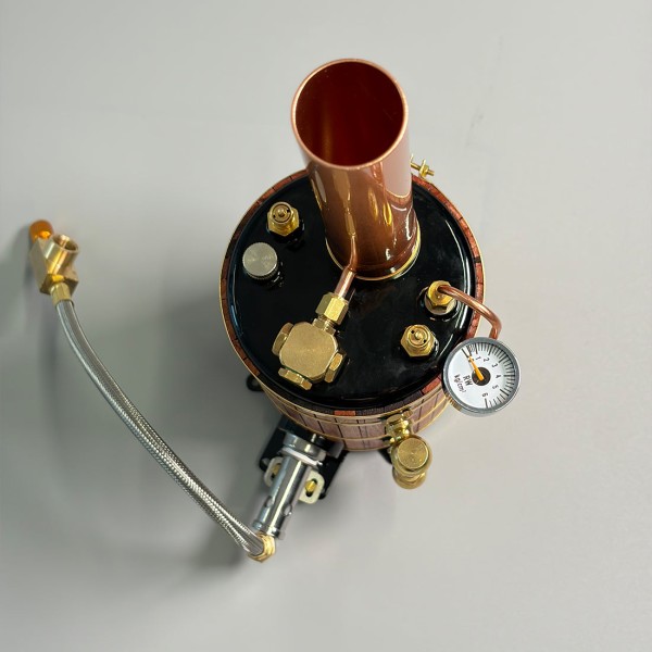 RW-B2 500mL Vertical Copper Steam Boiler for Model Ships RW-B2 500mL Vertical Copper Steam Boiler for Model Ships