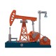 TECHING DM601 219PCS Motorized Pumping Unit Model Kit
