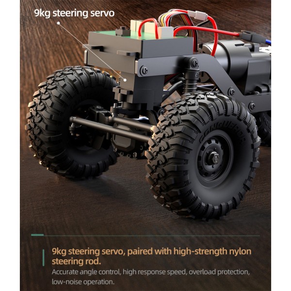 1:16 Full-Proportional 4WD RC Crawler with LED Lights