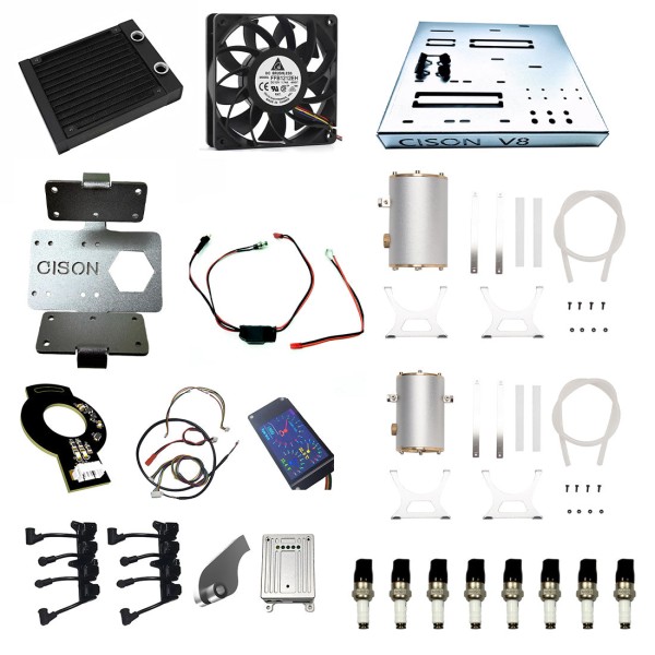 CISON MCU Ignition & Cooling Options for LS-52 V8 CISON MCU Ignition & Cooling Options for LS-52 V8