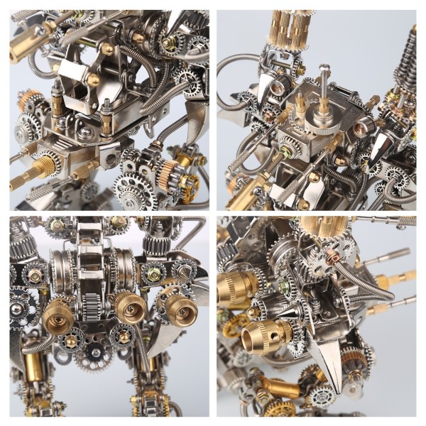 Magnetic Kinetic Mecha 3D Metal Assembly Model Kit