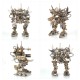 Magnetic Kinetic Mecha 3D Metal Assembly Model Kit