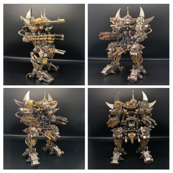 Magnetic Kinetic Mecha 3D Metal Assembly Model Kit