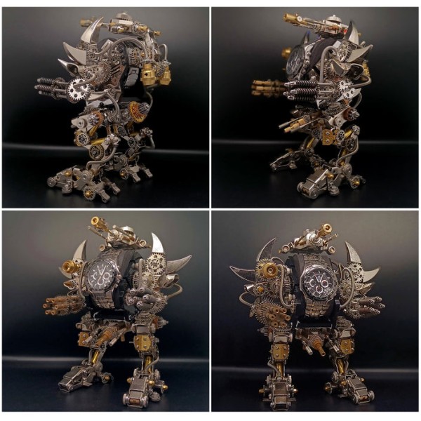 Magnetic Kinetic Mecha 3D Metal Assembly Model Kit