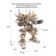 Magnetic Kinetic Mecha 3D Metal Assembly Model Kit