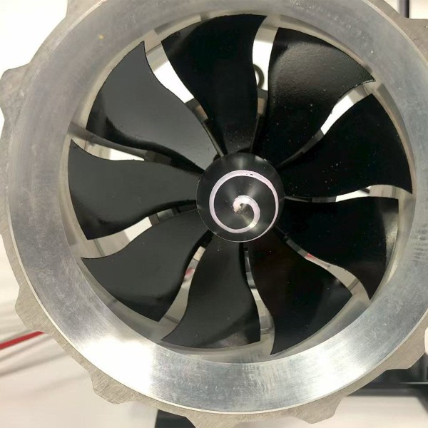 Miniature Dual-Combustion-Chamber Turbine Demonstration Model
