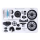 TECHING 423-Piece APP-Controlled RC Tractor Metal Kit