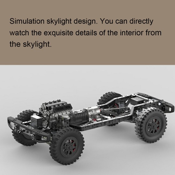 TWOLF TW-715 1:10 Alloy 4WD RC Pickup Crawler Kit