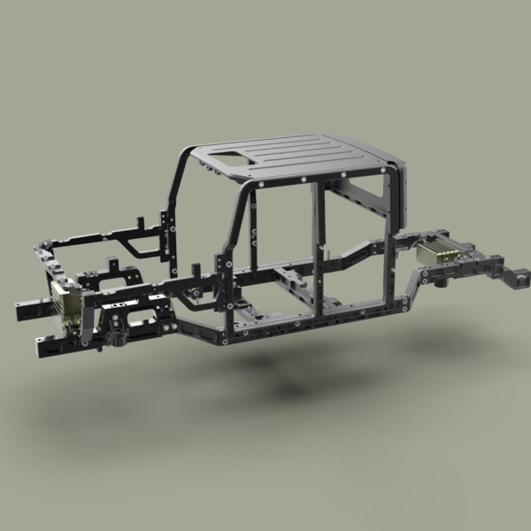 TWOLF TW-715 1:10 Alloy 4WD RC Pickup Crawler Kit