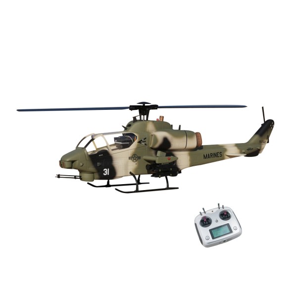 WOLFBUSH & ROBAN AH-1W Cobra 470 GPS RC Helicopter