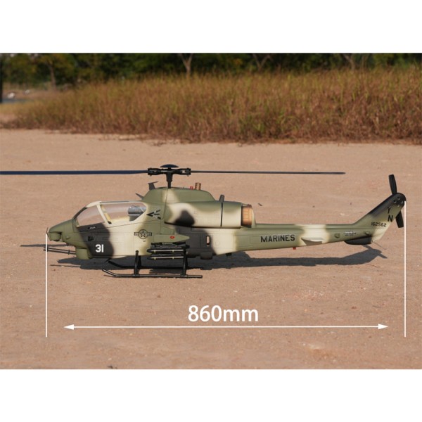 WOLFBUSH & ROBAN AH-1W Cobra 470 GPS RC Helicopter