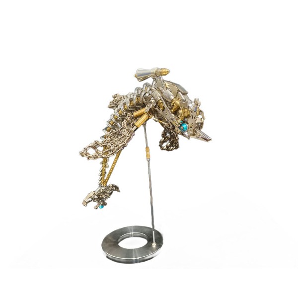 700-Piece Mechanical Dolphin Steampunk Metal Model Kit