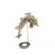 700-Piece Mechanical Dolphin Steampunk Metal Model Kit