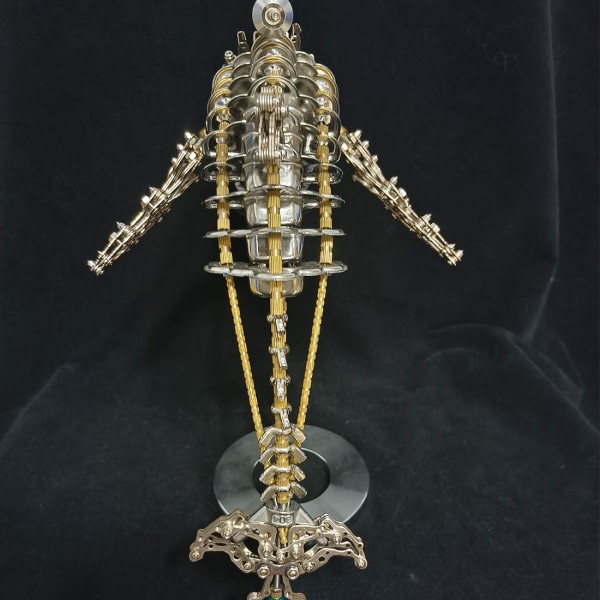 700-Piece Mechanical Dolphin Steampunk Metal Model Kit