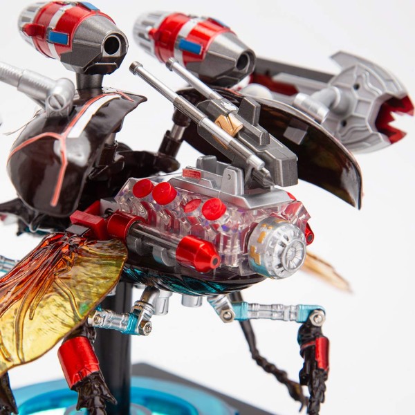 Bionic Beetle Mechanical Metal Model Kit with LED Motion