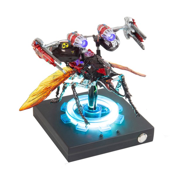 Bionic Beetle Mechanical Metal Model Kit with LED Motion