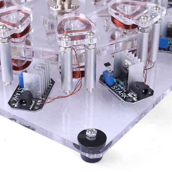 Eight-Coil Brushless DC Disc Motor Demonstration Model