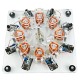 Eight-Coil Brushless DC Disc Motor Demonstration Model