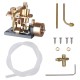 Mini Inline-Twin Marine Steam Engine for 40cm Model Boats