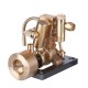 Mini Inline-Twin Marine Steam Engine for 40cm Model Boats