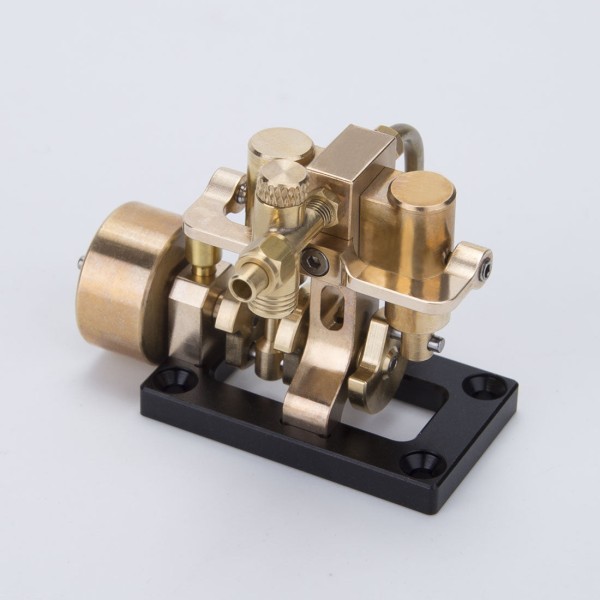 Mini Inline-Twin Marine Steam Engine for 40cm Model Boats