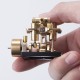 Mini Inline-Twin Marine Steam Engine for 40cm Model Boats