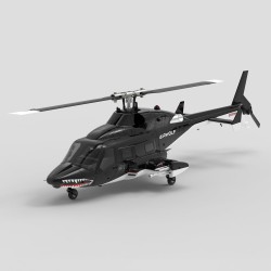 WOLFBUSH AW-911 Airwolf 1:34 GPS RC Helicopter