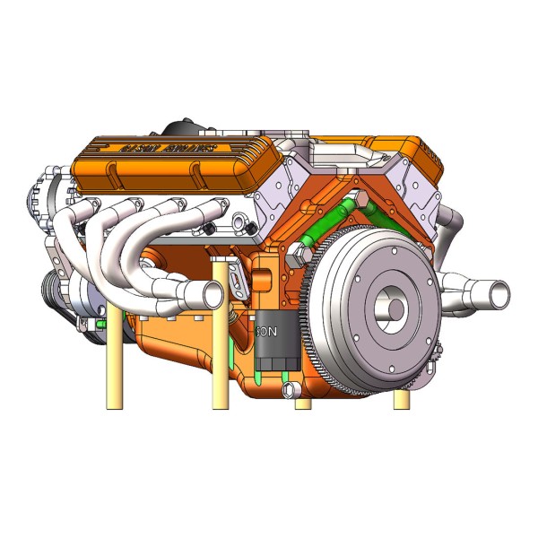 CISON V8-440 44cc 1:6 OHV Gasoline Engine