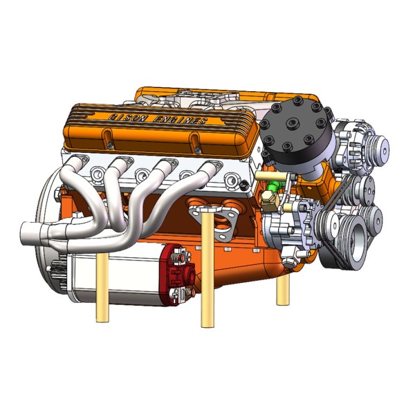 CISON V8-440 44cc 1:6 OHV Gasoline Engine