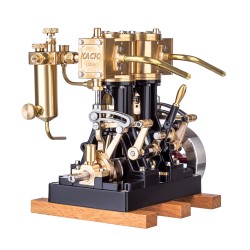 KACIO LS2-14 Twin-Cylinder Marine Steam Engine