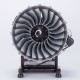 TECHING 1:10 Dual-Spool Turbofan Engine Model Kit