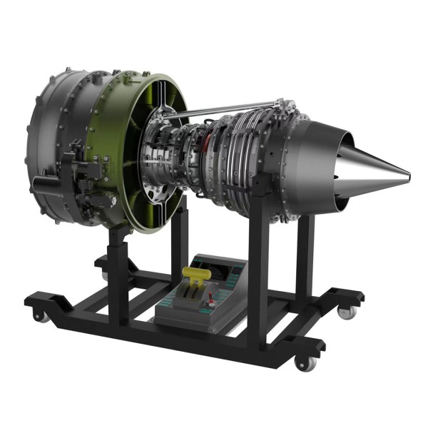 TECHING 1:10 Dual-Spool Turbofan Engine Model Kit