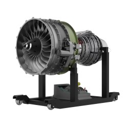 TECHING 1:10 Dual-Spool Turbofan Engine Model Kit