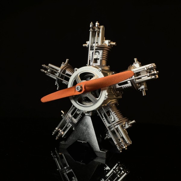 TECHING 1:6 Five-Cylinder Radial Engine Model Kit