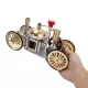 ENJOMOR Antique Steam-Powered Car Model — Assembled