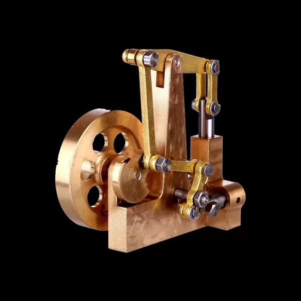 Microcosm M81 Mini Brass Steam Engine Kit — Engine Only