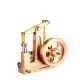 Microcosm M81 Mini Brass Steam Engine Kit — Engine Only