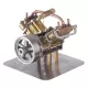 Mini V4 Four-Cylinder Steam Engine Model — Engine Only