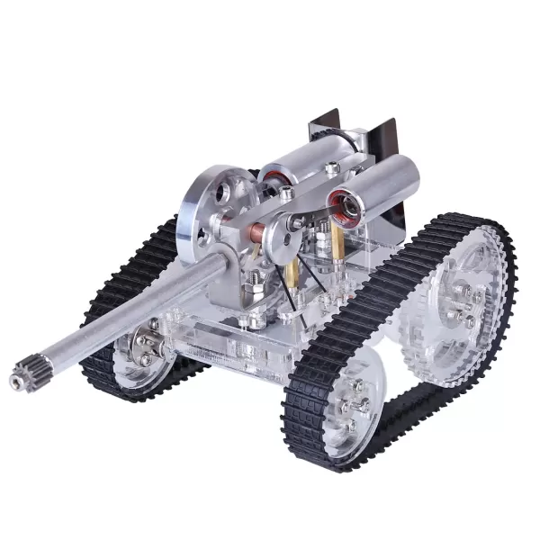 Stirling Engine Tank Model — Heat-Powered Science Demonstration Stirling Engine Tank Model — Heat-Powered Science Demonstration