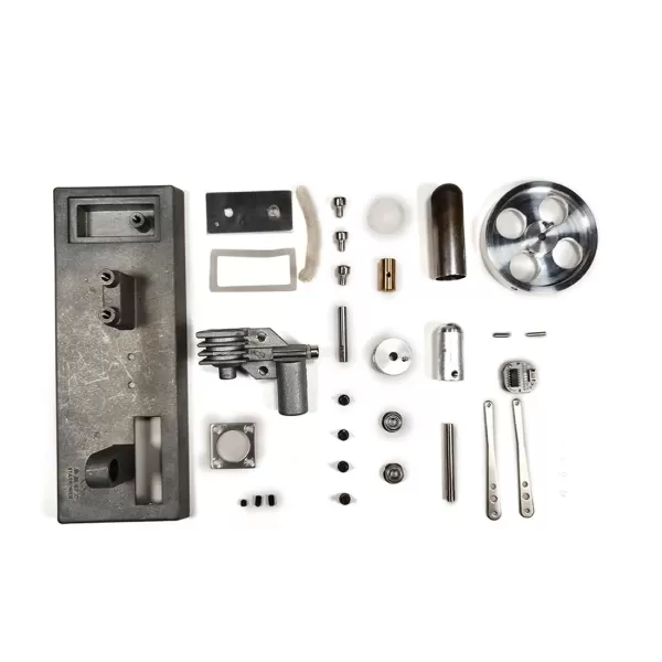 ENJOMOR Gamma Stirling DIY Kit with Luminous Flywheel