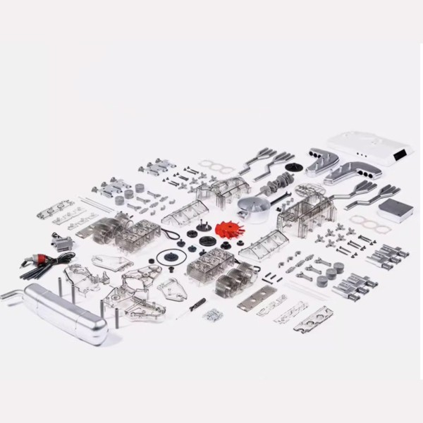 1:3 Flat-Six Turbo Engine STEM Model Kit 200+PCS 1:3 Flat-Six Turbo Engine STEM Model Kit 200+PCS