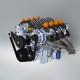 CISON LS-52 52cc 1:5 Water-Cooled V8 Engine Model CISON LS-52 52cc 1:5 Water-Cooled V8 Engine Model