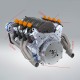 CISON LS-52 52cc 1:5 Water-Cooled V8 Engine Model CISON LS-52 52cc 1:5 Water-Cooled V8 Engine Model
