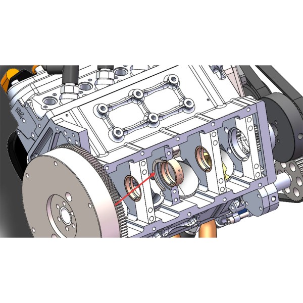 CISON LS-52 52cc 1:5 Water-Cooled V8 Engine Model CISON LS-52 52cc 1:5 Water-Cooled V8 Engine Model