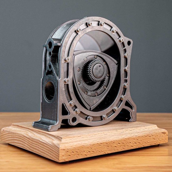 Full-Metal Wankel Rotary Engine Cutaway Model Full-Metal Wankel Rotary Engine Cutaway Model
